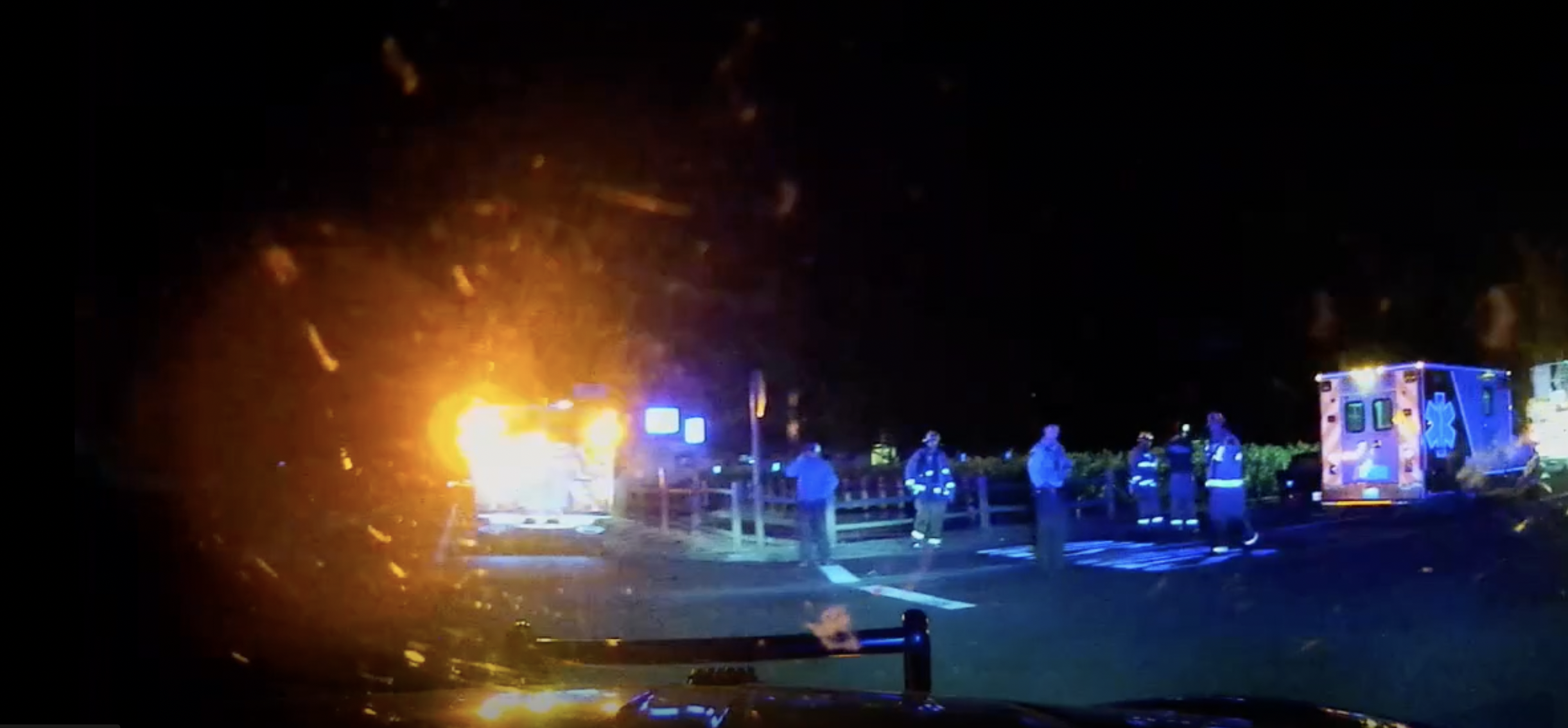 First responders at Pelosi